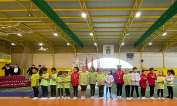 Cabanillas acogió el Campeonato Provincial de Trampolín