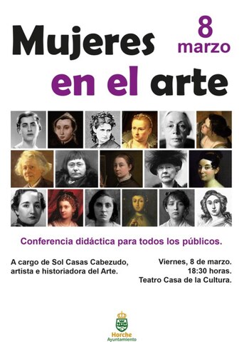 Sol Casas ofrece la conferencia ‘Mujeres en el arte’ en Horche