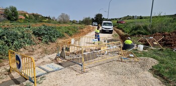 El Casar inicia las obras de reparación de la senda verde