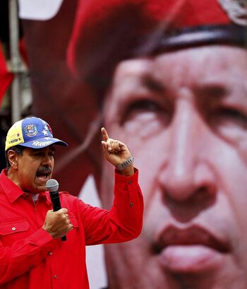 Maduro quiere ser Chávez
