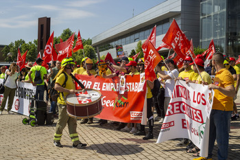 Los sindicatos protestan contra las «carencias» del Infocam
