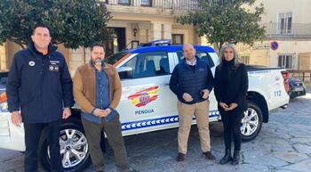Brihuega recibe un nuevo vehículo para Protección Civil